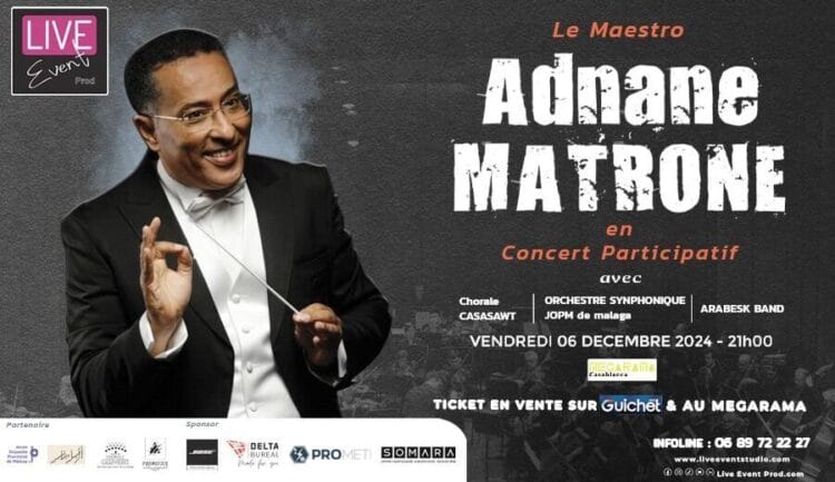 Adnane Matrone en concert à Casablanca