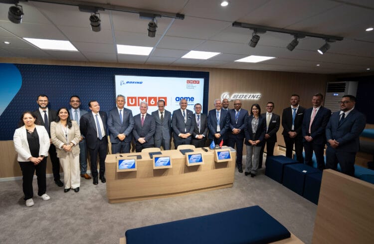 Industrie aéronautique: partenariat entre l’UM6P et Boeing