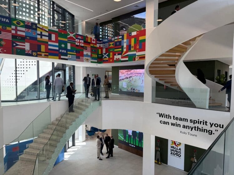Inauguration au Maroc du bureau Afrique de la Fifa