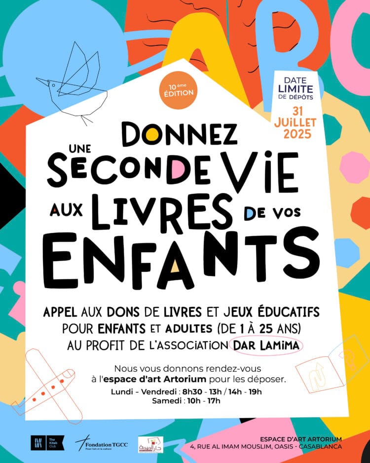 Appel aux dons: Lancement de la 10e édition de collection de livres