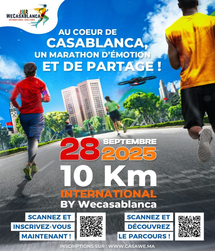 Le 10 km International by Wecasablanca, le 28 septembre