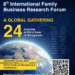 International Family Business Research Forum, du 24 au 26 septembre