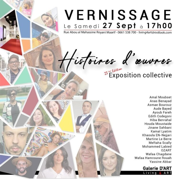 Living 4 Art: exposition collective, du 27 septembre au 25 novembre