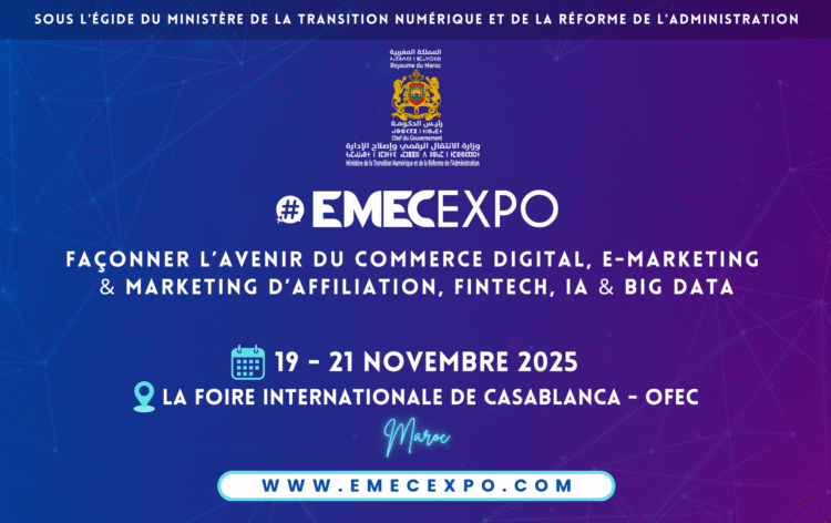 Transition numérique: EMECEXPO, du 19 au 21 novembre à Casablanca