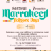 Festival: Marrakech folklore days, du 23 au 27 octobre
