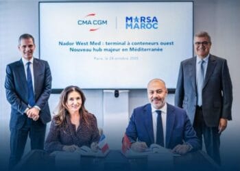 Terminal à Conteneurs Ouest de Nador West Med: Marsa Maroc et CMA CGM finalisent leur accord