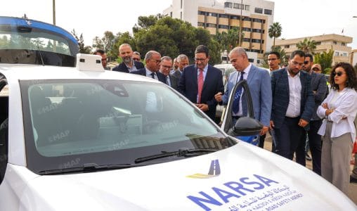 Présentation du modèle de la voiture «Smart Drive Test»