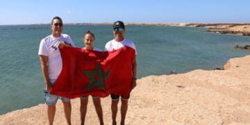 La Nage verte: un défi unique pour célébrer la Marche verte