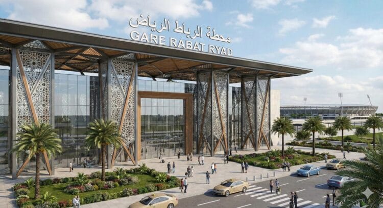 Mise en service lundi 15 décembre de la nouvelle gare Rabat Riad