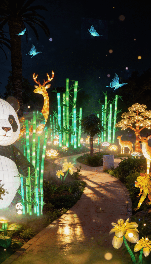 Magic Garden Light Festival Casablanca