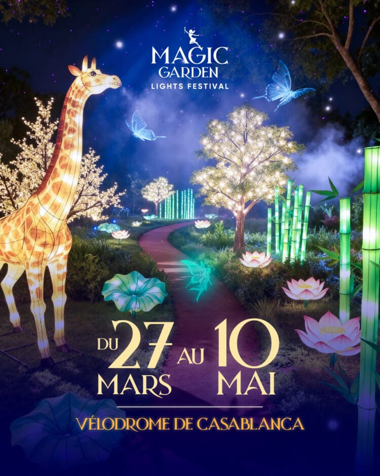 Magic Garden Light Festival Casablanca