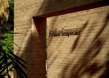 Pavillon temporaire Jardin Majorelle