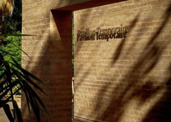 Pavillon temporaire Jardin Majorelle