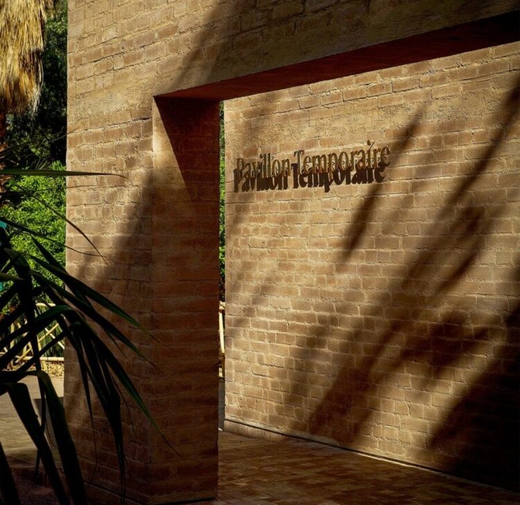 Pavillon temporaire Jardin Majorelle