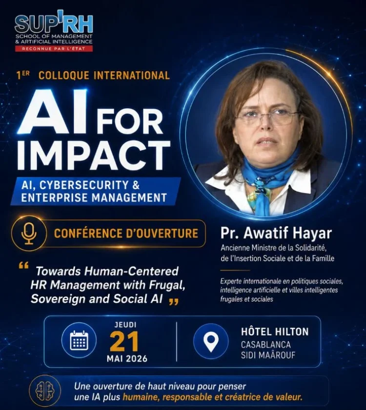 AI for Impact: AI, cybersecurity & entreprise management, jeudi à Casablanca