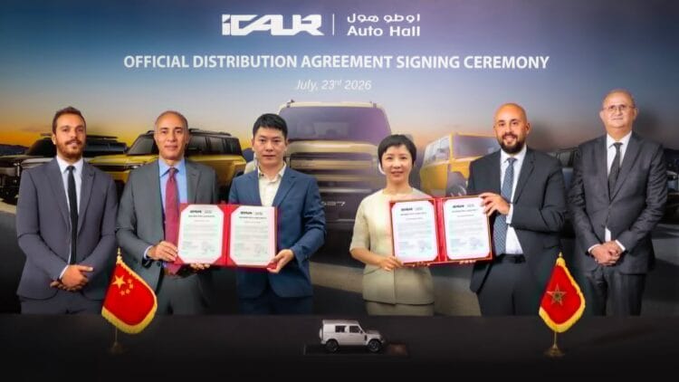Auto Hall, distributeur exclusif de la marque iCAUR au Maroc