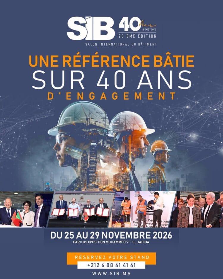 Salon international du bâtiment, du 25 au 29 novembre à El Jadida