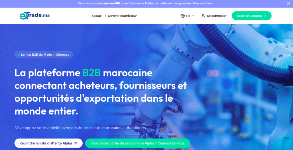 Commerce extérieur: Lancement de la plateforme nationale «eTrade.ma»