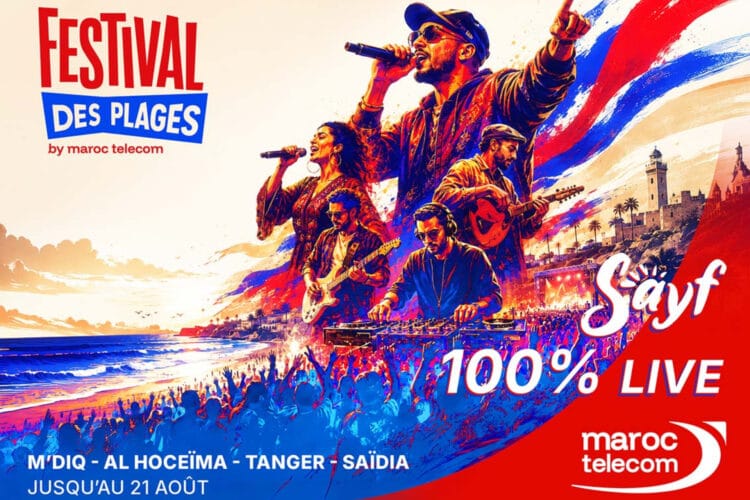 Festival des plages de Maroc Telecom, du 20 juillet au 21 août