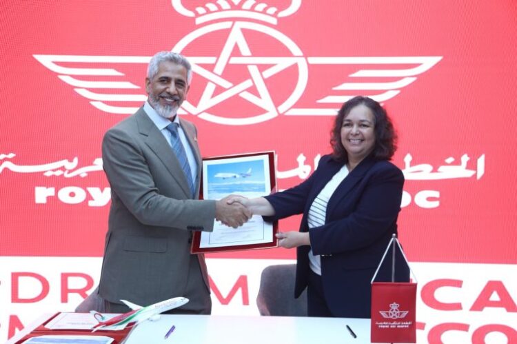 Signature d’une convention entre la Royal Air Maroc et Boeing